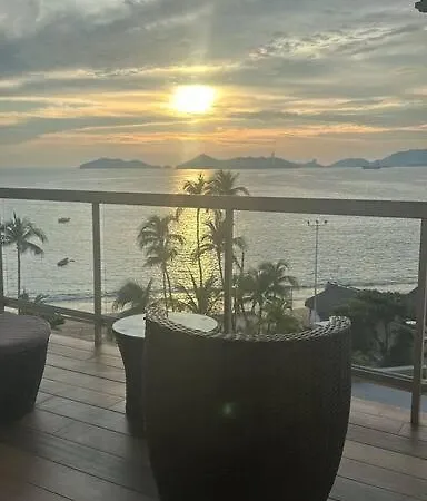 Depa A Orilla De Playa Y Vista Al Mar Apartment